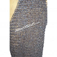 Flat Riveted Stainless Steel Chainmail Chausses Length 38