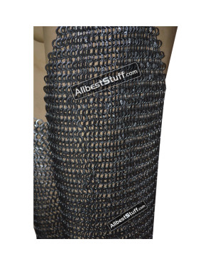 Full Round 16 Gauge Pin Riveted Chausses SCA Recommended