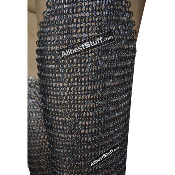 Full Round 16 Gauge Pin Riveted Chausses SCA Recommended