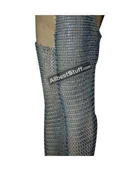 Large Butted Maille Legging 16 Gauge Leg Protection