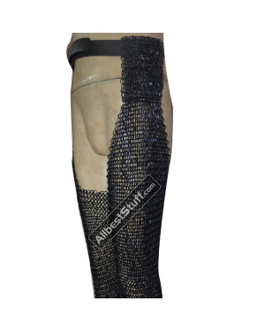 Round Riveted 8 MM Chain Maille Chausses 17 Gauge