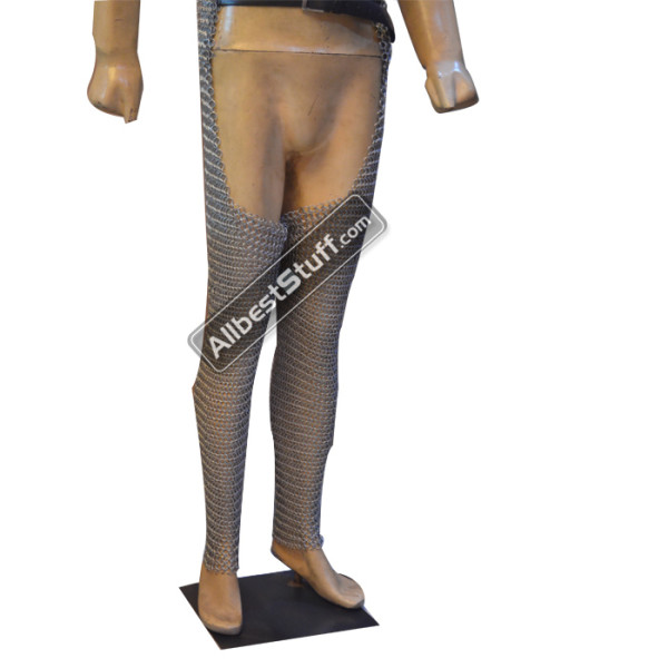 Round Riveted Aluminum Chausses Pin Riveted Large