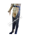 Wedge Riveted Alternating Solid Ring Chain Mail Legging image 1