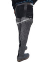 Aluminum Chainmail Legging Flat Ring integrated Leather Shoe image 6
