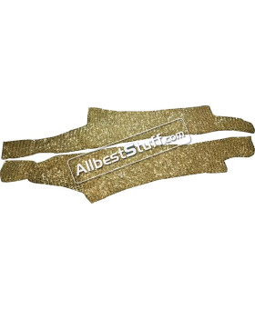 Round Riveted Brass Legging Dome Riveted Brass Chausses