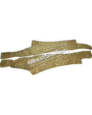 Round Riveted Brass Legging Dome Riveted Brass Chausses