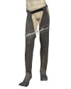 Wedge Riveted with Alternating Solid Chainmail Legging Length 35 image 2