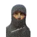 13th Century Hood Round Riveted Ring Chainmail Coif