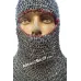 13th Century Hood Round Riveted Ring Chainmail Coif