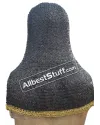 6 MM Flat Riveted alternating Solid Chain Maille Hood image 1
