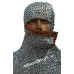 8 mm Full Flat Riveted Dome Riveted Chain Mail Coif