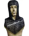 9 MM Full Flat Riveted Dome Riveted Chain Mail Hood image 4