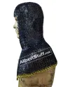 9 MM Full Flat Riveted Dome Riveted Chain Mail Hood image 5