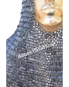 9 mm Round Riveted with Flat Washer Chain Mail Hood image 3