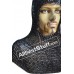 Chain Mail Hood Flat Wedge Riveted Alternate Solid Coif