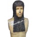 Round Riveted Medieval Maille Hood Rectangle Shape