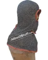 Aluminium Flat Riveted Chain Mail Hood image 3