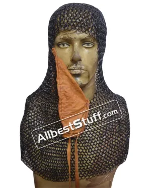 Chain Maille Hood Coif Butted Rings 10 mm