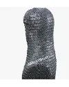 Flat Riveted Flat Solid Aluminum Chain Mail Hood image 3