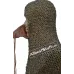 Solid Brass Maille Coif Exclusive Flat Riveted Brass Hood
