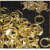 16 Gauge Round Riveted Solid Brass Maille Coif