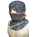 Short Length Round Riveted Flat Solid Ring Coif with Side ventail Hood