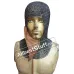 Short Length Round Riveted Flat Solid Ring Coif with Side ventail Hood