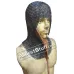 Short Length Round Riveted Flat Solid Ring Coif with Side ventail Hood