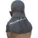 Side ventail Coif Flat Riveted Flat Solid Ring Chain Mail Hood 8 mm