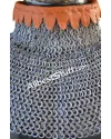 6 in 1 Ring Medieval Chain Mail Collar High Neck image 5