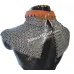 6 in 1 Ring Medieval Chain Mail Collar High Neck