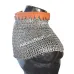 6 in 1 Ring Medieval Chain Mail Collar High Neck