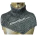 6 in 1 Ring Medieval Chain Mail Collar High Neck