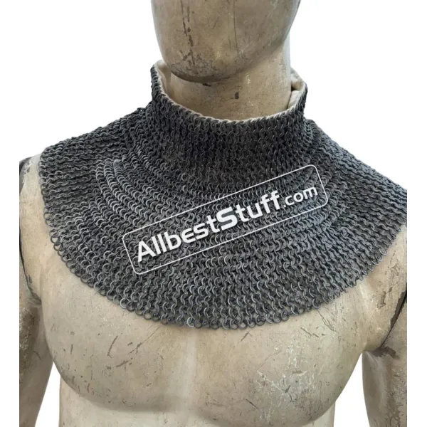 6 MM High Neck Chainmail Collar