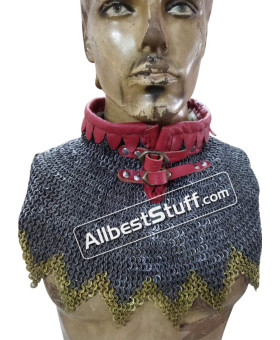 6 MM Maille Collar High Neck