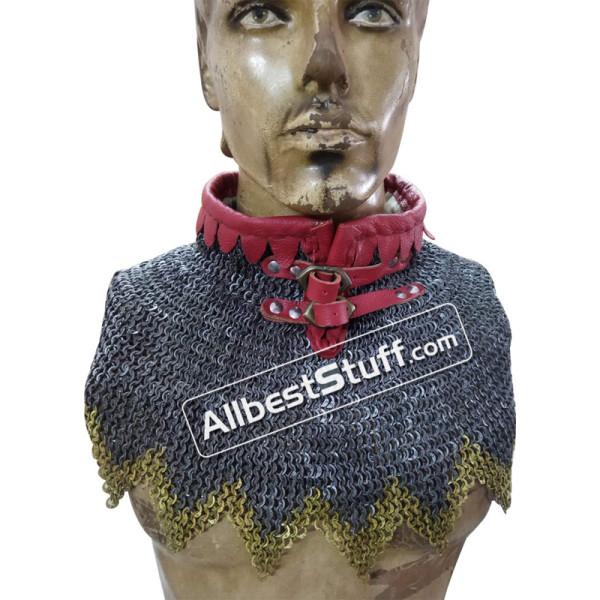 6 MM Maille Collar High Neck