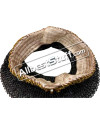Chain Mail Collar 6 MM High Neck Brass Hinge image 1