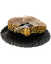 Chain Mail Collar 6 MM High Neck Brass Hinge image 2
