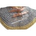 Chain Mail Collar Flat Wedge Riveted Alternating Solid