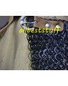 Flat Riveted Solid Chain Mail Collar Small image 3