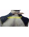 Flat Riveted Solid Chain Mail Collar Small image 1