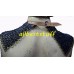 Flat Riveted Solid Chain Mail Collar Small