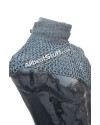 Medieval Aluminum 6 in 1 Ring Chain Mail Collar High Neck image 10