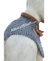 Chain Mail Collar 6 MM Flat Riveted with Alternating Solid image 3