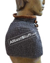 Chain Mail Collar 6 MM Flat Riveted with Alternating Solid image 5