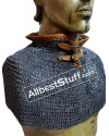 Chain Mail Collar 6 MM Flat Riveted with Alternating Solid image 8