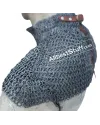 Chainmail Wedge Riveted High Neck Collar 6 in 1 Ring image 1