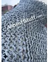 Chainmail Wedge Riveted High Neck Collar 6 in 1 Ring image 3