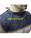 Flat Riveted Solid Chain Mail Collar Small image 2