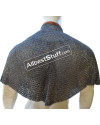 Aluminum Chain Mail Bishop Mantle 9 MM Flat Riveted with Solid Ring image 7
